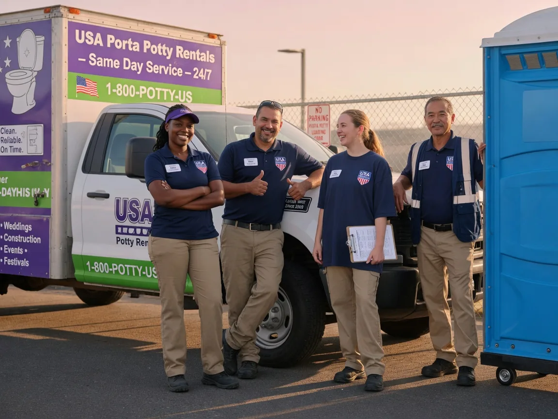 Porta Potty Rental company in Hume, VA